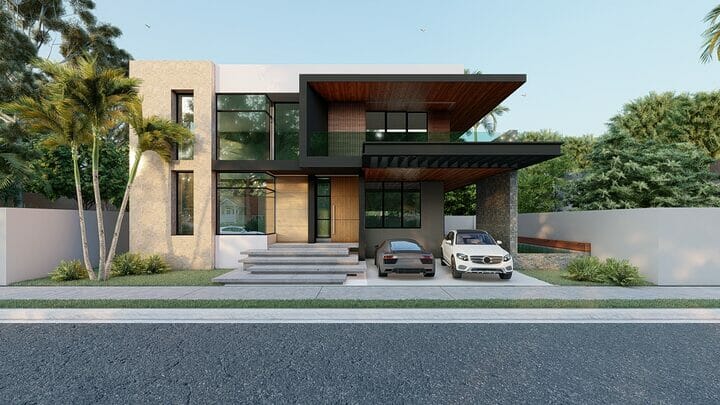 iwork.ph - Photorealistic Detailed Exterior 3D Model and Render of a Building/Structure (Up to 60 sqm) - Photorealistic 3D Visualization Exterior (Small Scale 3D Model & Render)